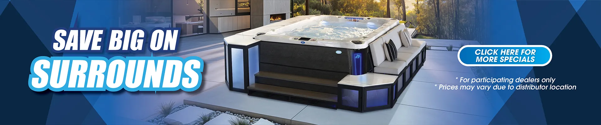 Calspas hot tub being used in a family setting - Fremont